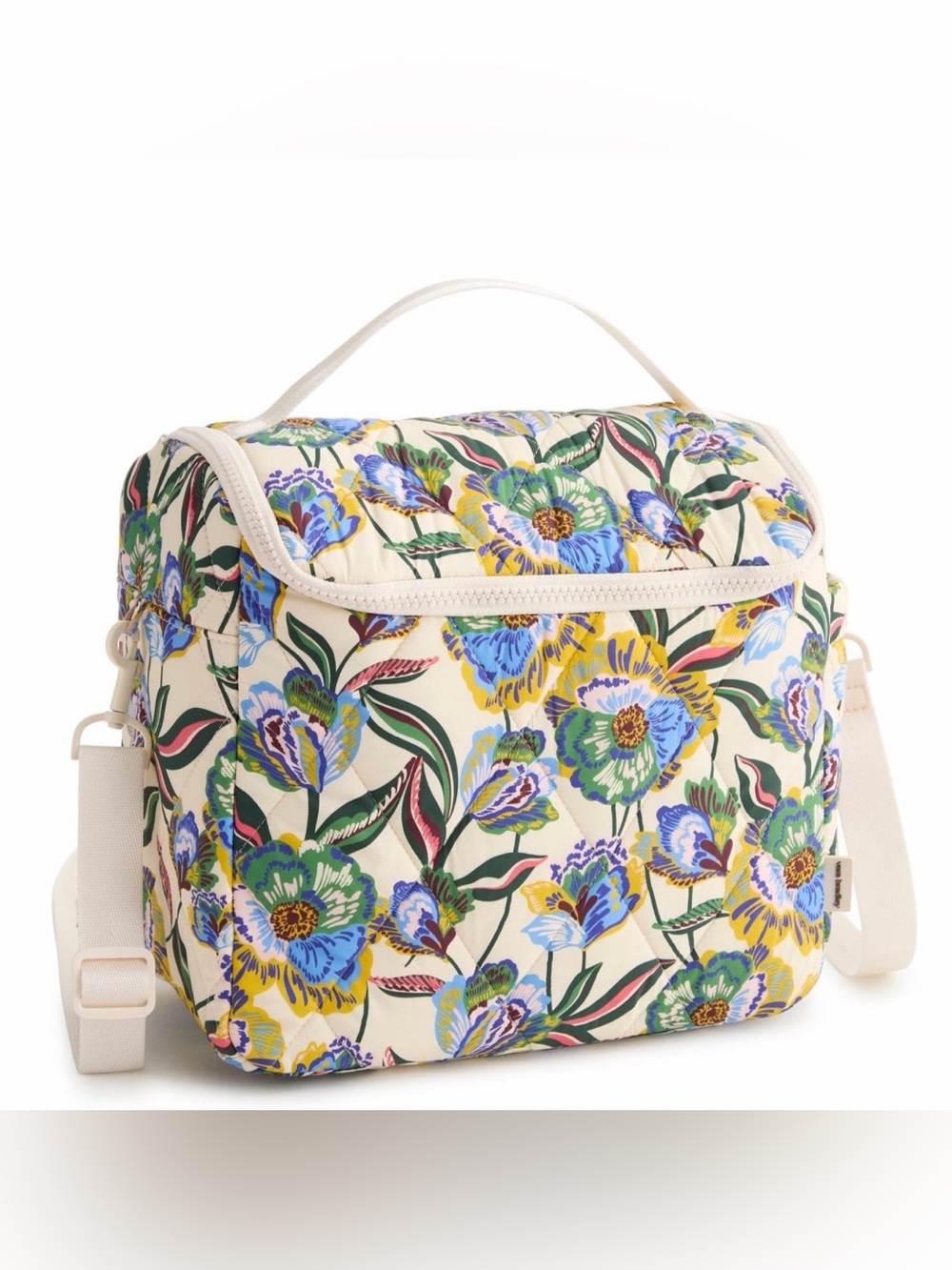 Vera Bradley Lunch Crossbody in Gardenia Garden floral print
